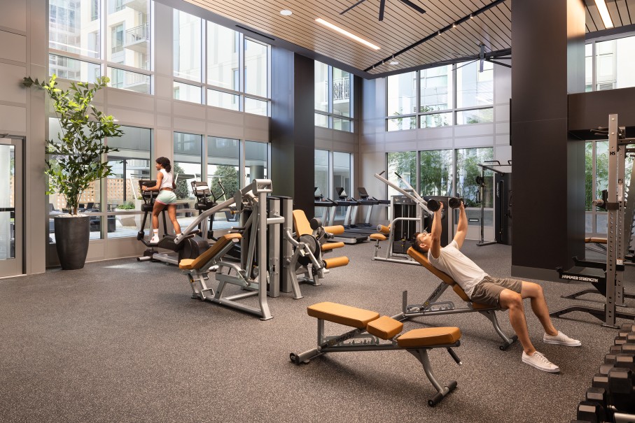 The Martin residential building gym