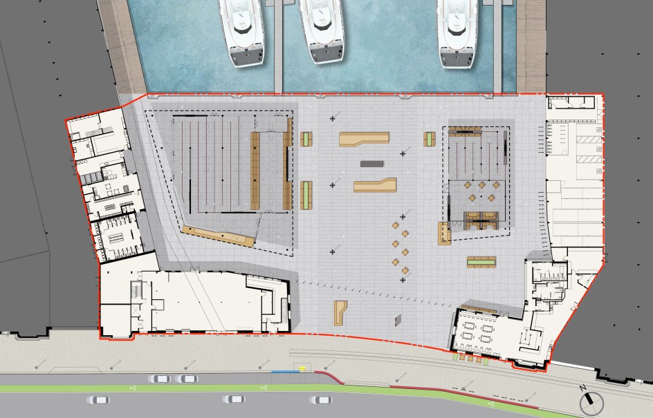 Alcatraz Embarkation site plan 2